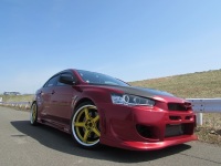 ミツビシ ランサーエボリューションⅩ ＷＯＲＫ ＥＭＯＴＩＯＮ Ｔ５Ｒ ２Ｐ キャンディインペリアルゴールド
