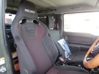 スズキ ジムニーＪＢ６４Ｗ ＲＥＣＡＲＯ ＳＲ－Ｃ ＢＫ１００Ｈ Ａ／Ｒ ＲＤ／ＢＫ取付け