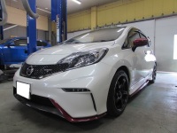 日産ノート NISMO S N12改 ＨＩＰＥＲＭＡＸ -Ｓサスペンション交換