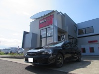 スバル ＷＲＸ ＳＴＩ ＶＡＢ ４輪アライメント調整＆エンジンオイル交換