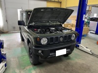 スズキ ジムニー ＪＢ６４ １型 ５ＭＴ ＨＫＳフラッシュエディターＥＣＵ書き換え ＴＦ札幌ハイオク専用データーインストール