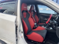 スバル インプレッサ WRX-STI GVB RECAROシート取付け SR-S&SR-C UT100H（RED)ヒータ付き