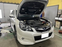 スバル レガシィB4 BM9 EJ255 メタルキャタライザー交換