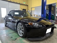 ホンダS2000 AP1 ステアリング交換 ワークスベルRAPFIXⅡ＆RACE NOTO BLACK/GOLD取付け