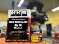 ミツビシ ランサーエボリューションⅩ SST CZ4A SUPER RACING OIL&OIL FILTER交換