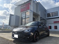 スズキ スイフトスポーツZC33S A/T キャンバー調整ボルト＆キャンバーシム取付け　ハイキャンバー仕様