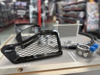 新商品 HKS CARBON AIR DUCT for OIL COOLER シビックタイプR FL5用 展示中