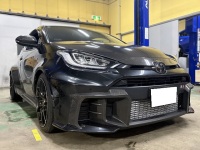 トヨタ GRヤリス GXPA16 GEN2 6MT HKSメタルキャタライザー/インタークーラー＆パイピングキット取付け　その①