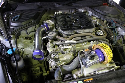 フェレディＺ Ｚ３３ ＶＱ３５ＨＲ ＨＫＳ パワーフロー取付しました｜車のチューニング/ワンオフパーツ製作  テクニカルガレージメイクアップ｜do-blog（ドゥブログ）