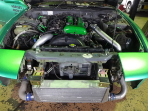 シルビア　Ｓ１３　ＳＲ２０ＤＥＴ　パワーＦＣ　現車セッティング開始