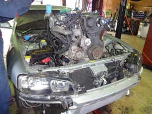スカイライン　ENR34　4WD　25DET　製作開始　(*^｡^*)