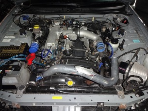 スカイライン　ENR34　RB25DET　4WDターボ化　続編