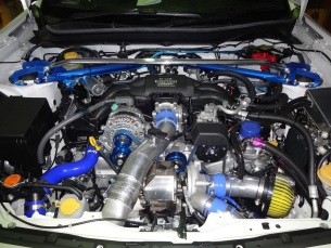 86　ZN6　FA20　GREDDY　T620ZタービンKIT　取付完成　(*^｡^*)