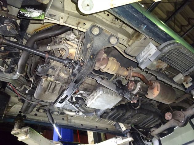 エブリイワゴン DA64W K6A ATミッション 載せ替えました！｜車の