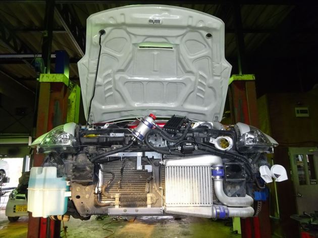 フェアレディZ Z33 VQ35 E/G＆ATF オイルクーラー取付！｜車の