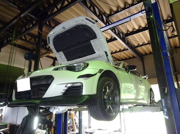 Brz Zc6 Fa デフオイル クーラント交換しました 車のチューニング ワンオフパーツ製作 テクニカルガレージメイクアップ Do Blog ドゥブログ