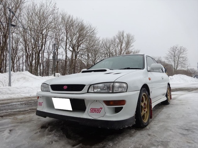 インプレッサ　GC8　EJ20　エンジンオイル交換です！