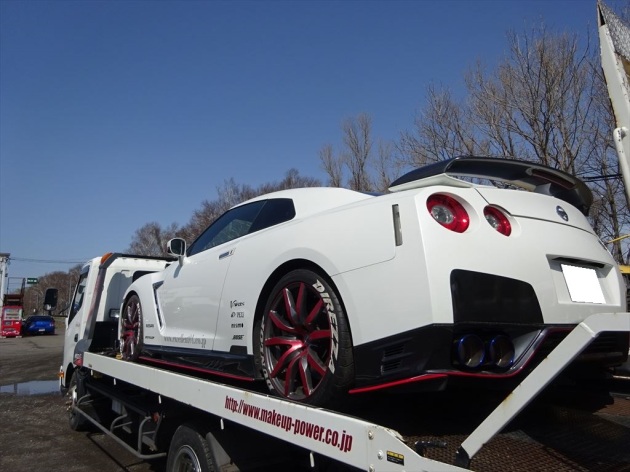 GTR　R35　VQ38DETT　HKS　REGMAX　マフラー　入荷　取付！