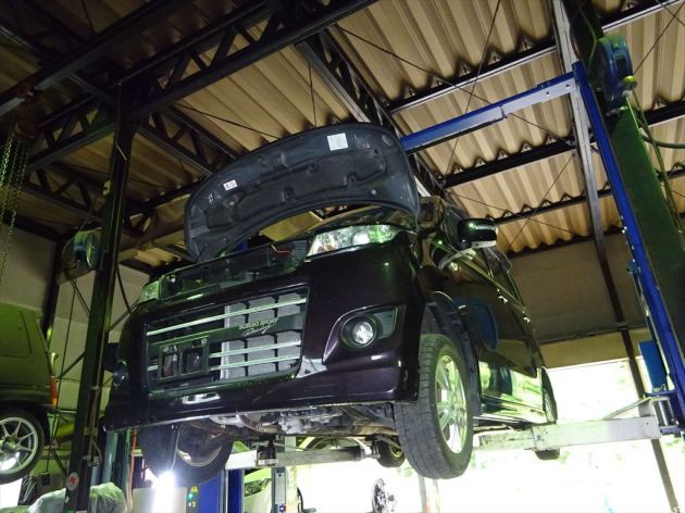 ワゴンR スティングレー MH23S K6A エンジン載せ替え 完成！｜車の
