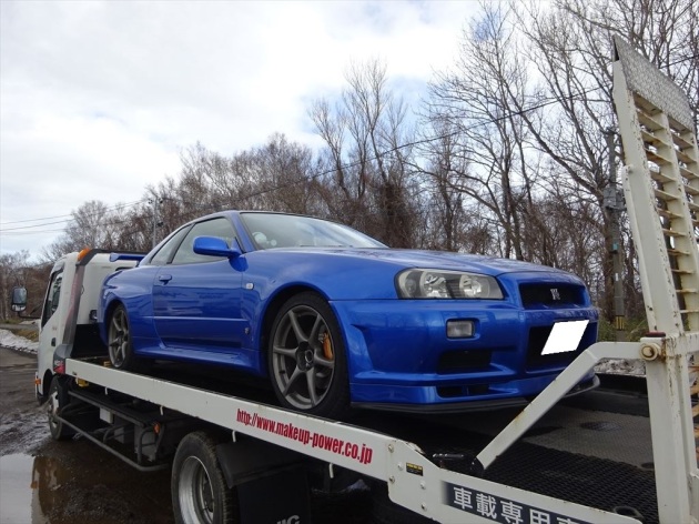 スカイライン　GTR　BNR34　RB26DET　車検　とりあえず終了です！