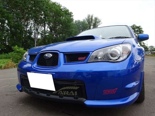 スバル インプレッサGDBフロント純正エアロスポイラー WRX/STI-www
