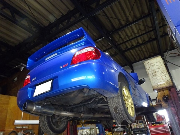 インプレッサ　STI　GDB　EJ20　車検・整備　入庫です！