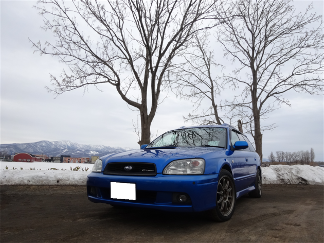 レガシィツーリングワゴン　ＢＨ５　EJ20　成約車　納車になりました！