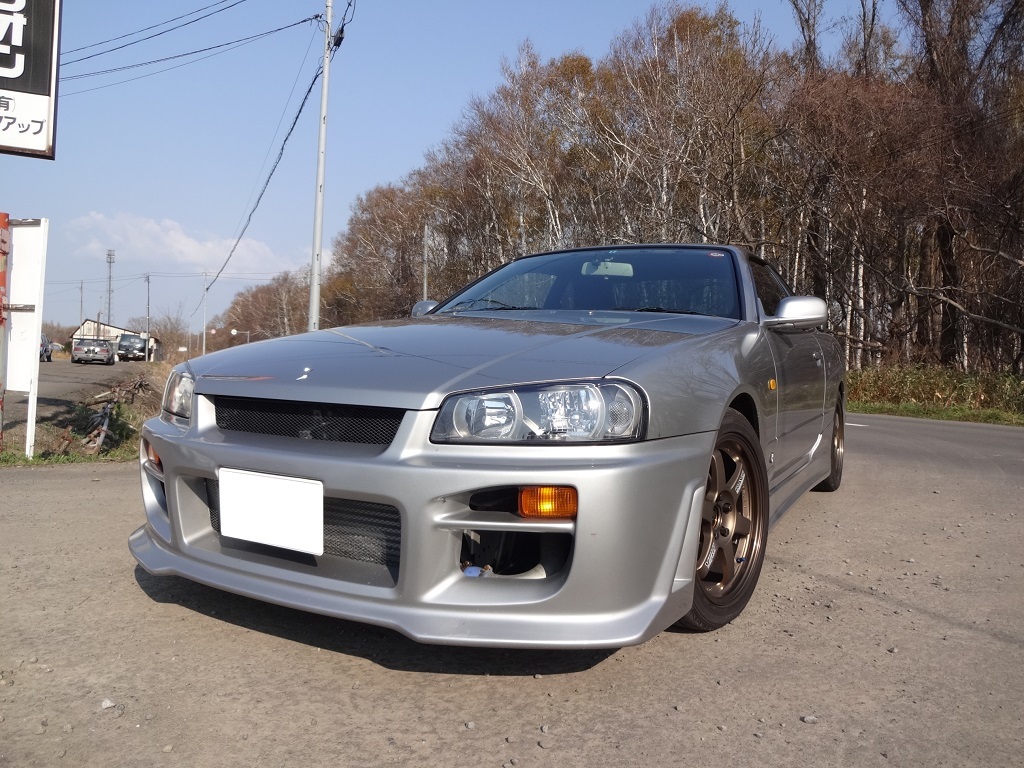 スカイライン ENR34 RB25DET ターボ仕様 完成｜車のチューニング