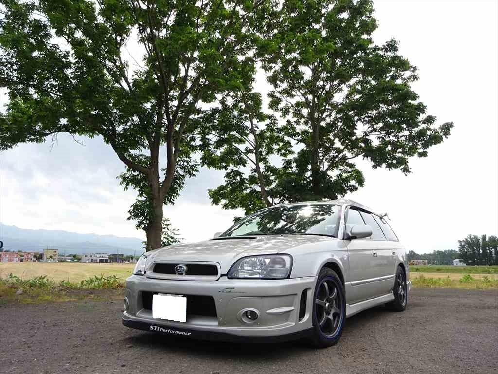 レガシィワゴン BH5 EJ20 フロントマフラー製作です！｜車の