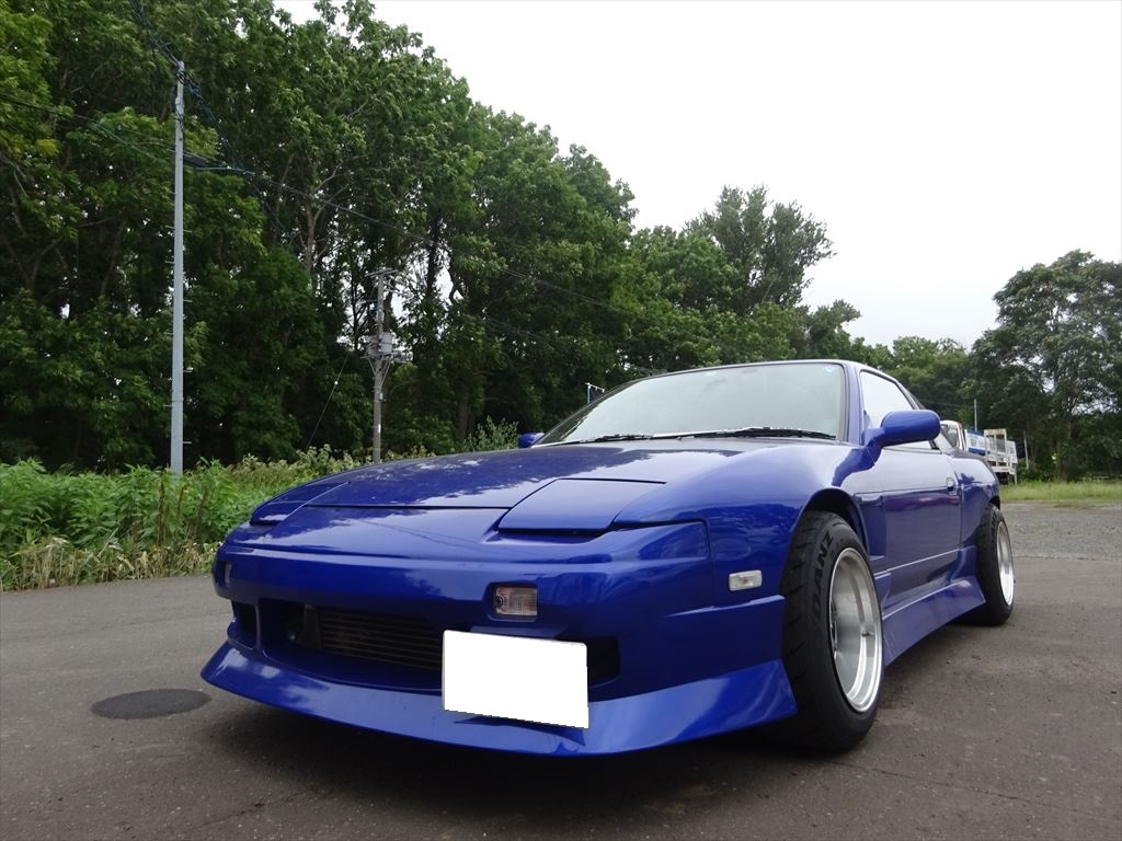 180SX PS13 SR20DET Greddy オイルクーラー 取付完成です！｜車の