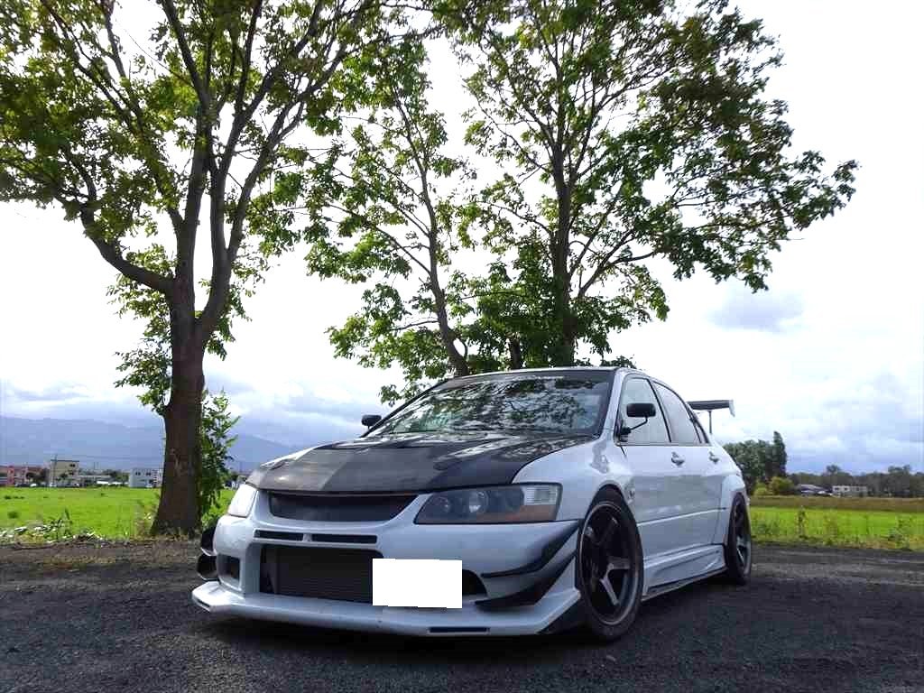 ランエボ9 CT9A 4G63 チタンマフラー製作 完成です！｜車の