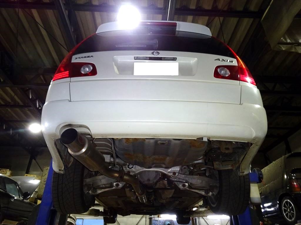 ステージア NM35 VQ25DET タービン交換 始まりました！｜車の