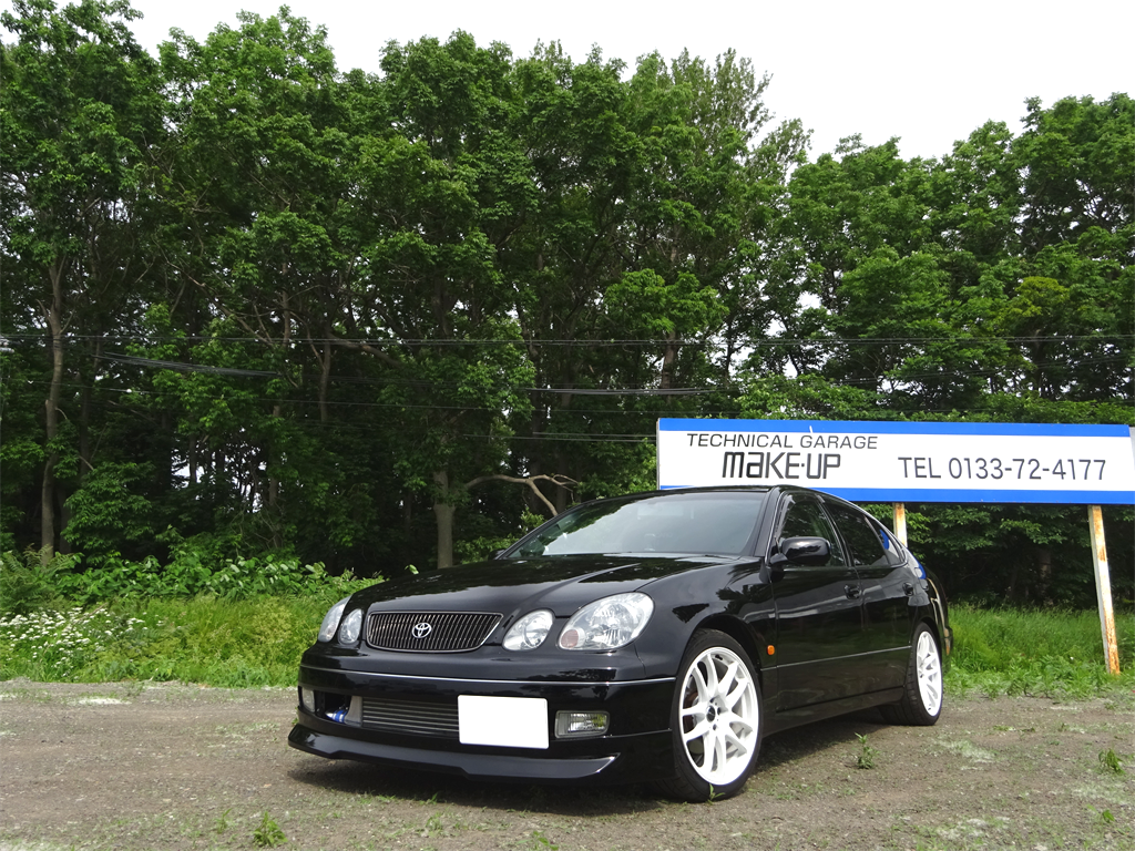 アリスト JZS161 2JZ エンジンオイル交換です！｜車のチューニング