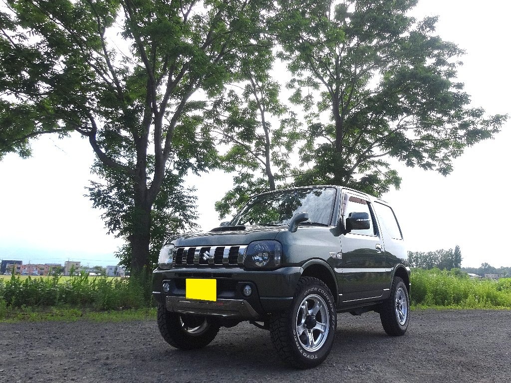 ジムニー JB23W K6A KYB ショック交換＆4輪アライメント終了です！｜車
