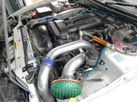 シルビア　Ｓ１４　ＳＲ２０ＤＥＴ　ＧＴーＲＳタービン取付　完成