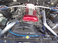 １８０ＳＸ　ＲＰＳ１３　ＲＢ２０ＤＥＴ　エンジン点検で入庫