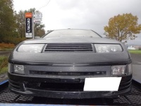 フェァレディＺ　Ｚ３２　４輪アライメント調整とＦ／バンパー塗装しました