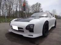 RX-7　FD3S　エアロバンパー塗装　納車になりました。