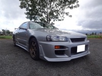 スカイライン　ENR34　RB25　遠方からご来店になりました。