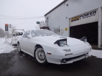 RX-7　FC3S　13B　エンジン不動で引取に行きましたが　(゜Д゜;)