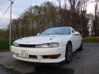 シルビア　S14　SR20DET　ブレーキチューブ交換終了　(*^_^*)