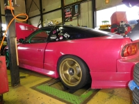 180SX　RPS13　SR20DET　Greddy　アルティメイト　セッティング再開。