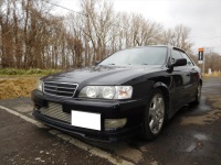 チェイサー　ツアラーV　JZX100　ガソリン臭いと入庫しました。