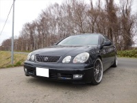 アリスト　JZS161　TEIN　FLEX　Z　取付と４輪アライメント調整。