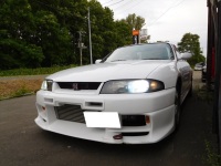 スカイライン　GTR　BCNR33　HID　取付しました。