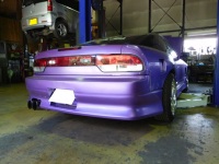 180SX　RPS13　エアコン修理　入庫になりました！