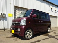 エブリイワゴン　4WD　ターボ　DA64W　販売車　入庫