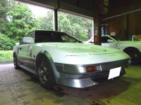 MR2　AW11　4AGチャージャー　シートベルト　取付！