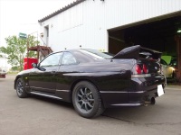 スカイライン　GTR　BCNR33　フェデラル　タイヤ交換と板金修理です！