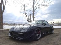 RX-7　FD3S　13B　エンジン　載せ替え　完成！